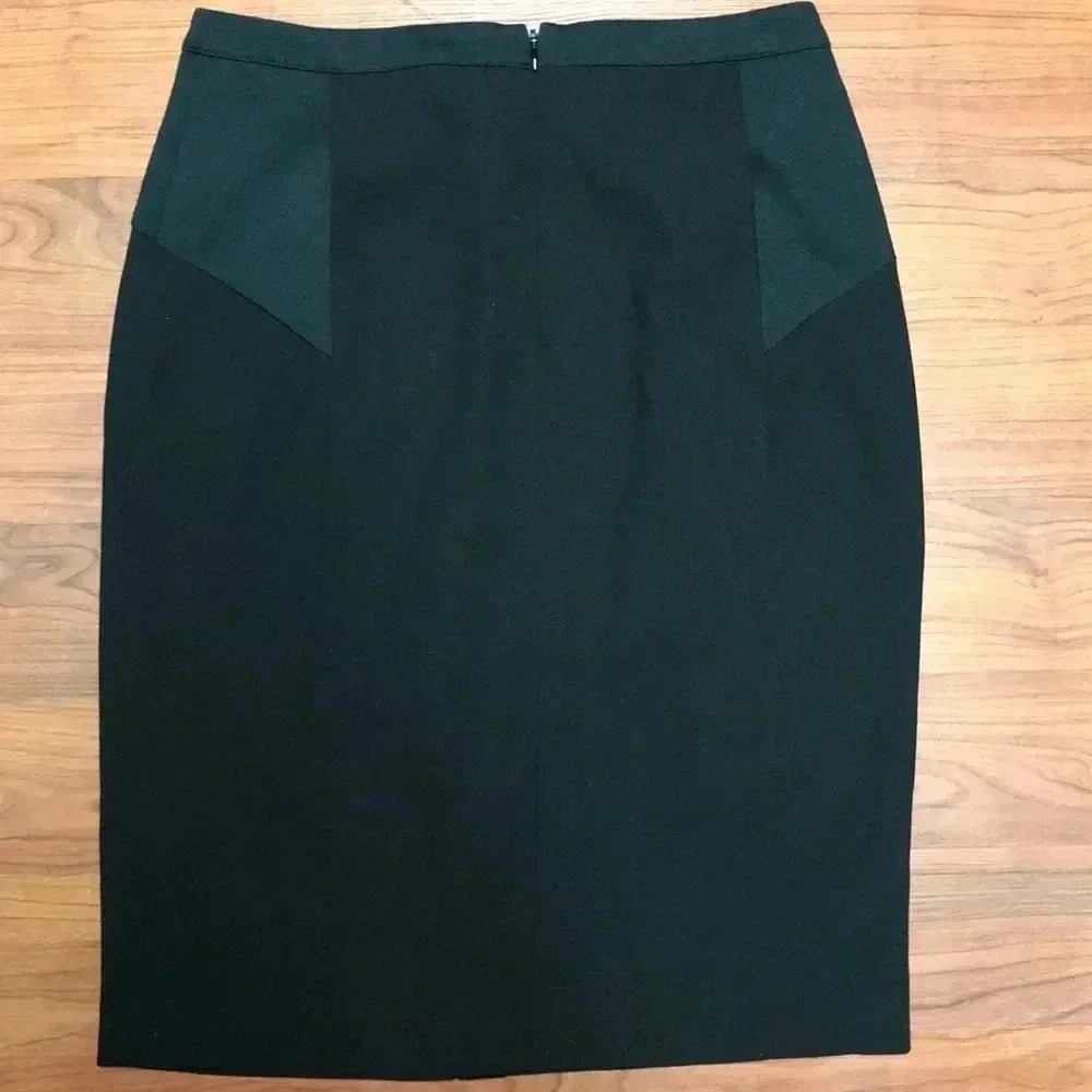 NWT! Adrianna Papell Black Pencil Skirt, Size 2 - Picture 5 of 6